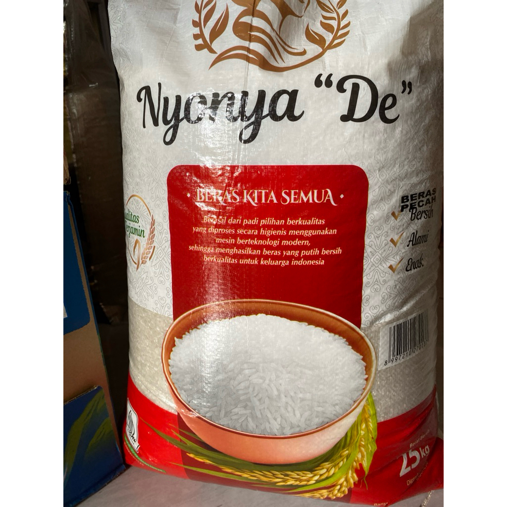Beras asli Banyuwangi Nyonya merah 25kg, Ijen 25kg