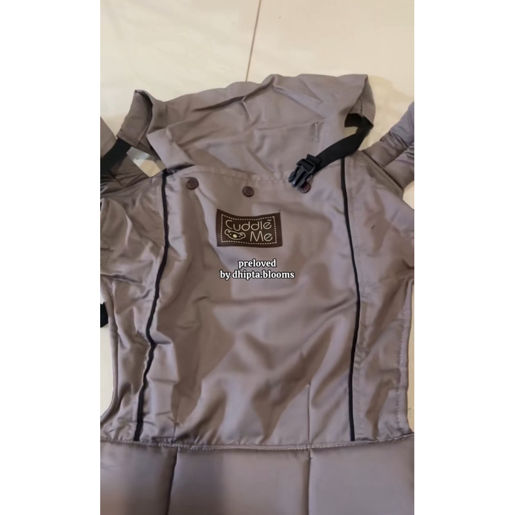 preloved gendongan cdlle me lite carrier new ex kado segel