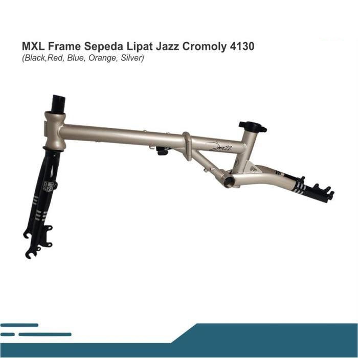 Mxl Frame Sepeda Lipat Jazz Folding Bike Hybrid Bahan Chromoly 16 Discbrake