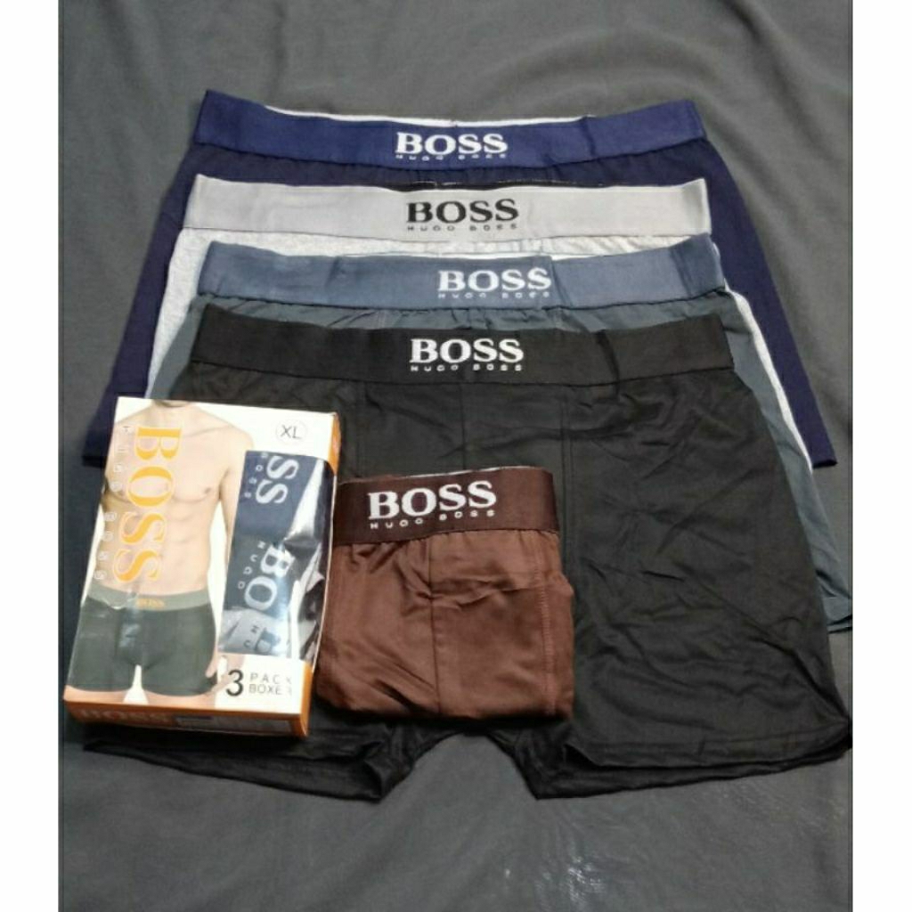 celana dalam pria boxer boss 3 pcs