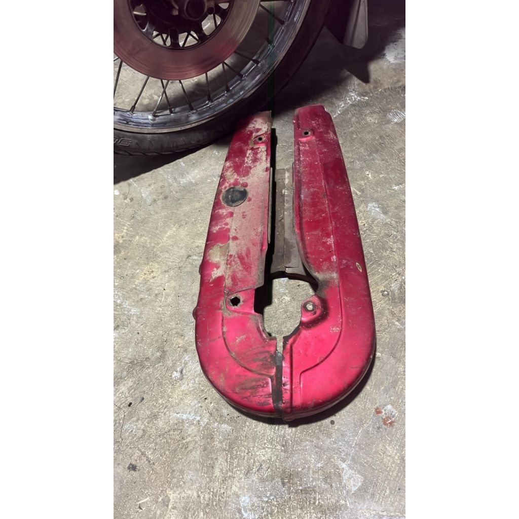 KATENGKAS GL 100 TUTUP RANTAI GL 100 ORIGINAL COPOTAN MOTOR