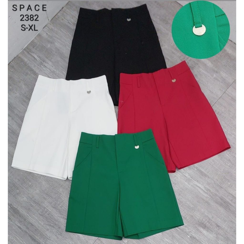 SPACE Celana Pendek Katun Stretch Wanita 2582