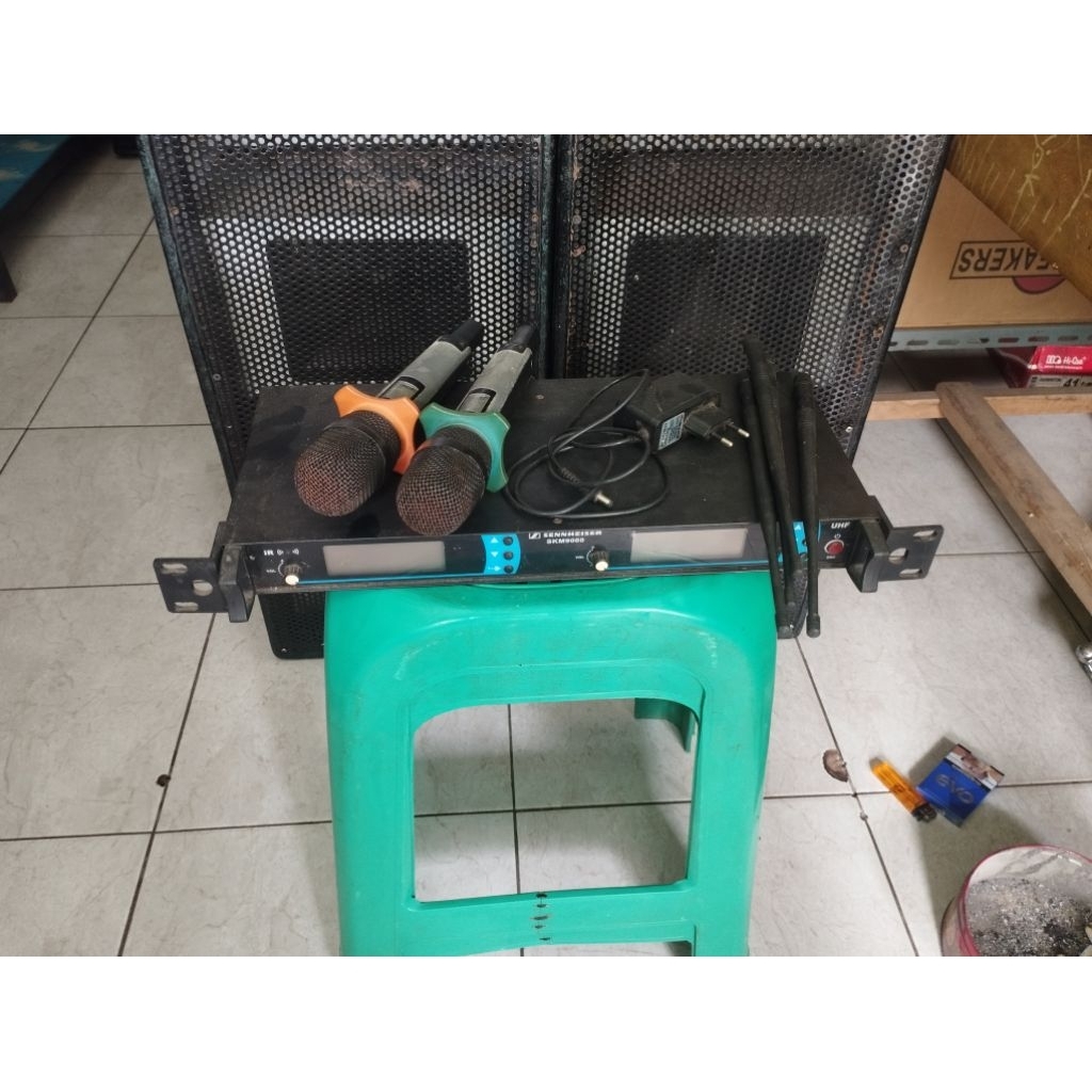 mic senheizer skm 9000 bekas