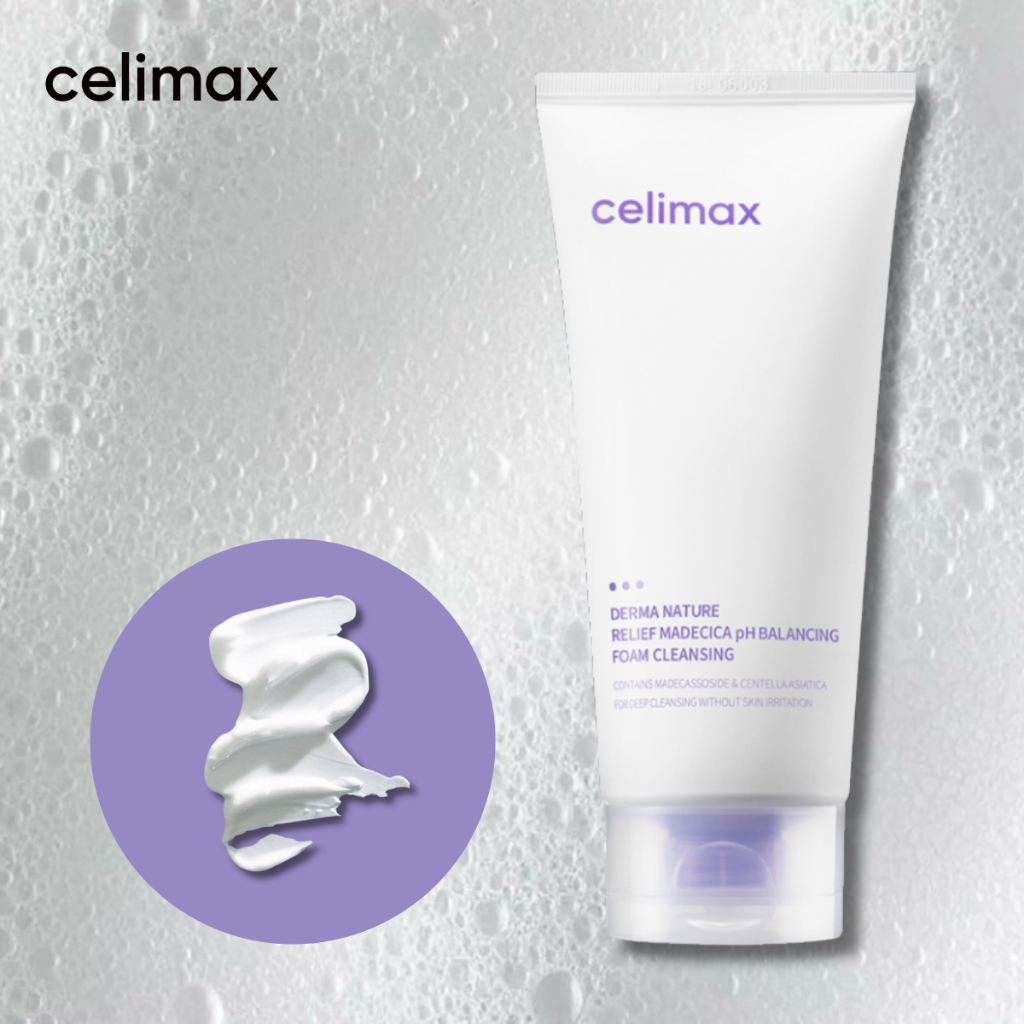 Celimax Derma Nature Relief Madecica pH Balancing Foam Cleansing - 150ml