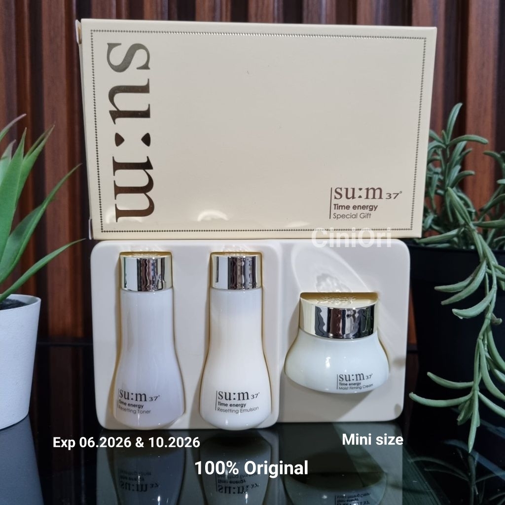 (Exp 06/10.2026) SU:M 37 Time Energy Special Gift Set (3Items)