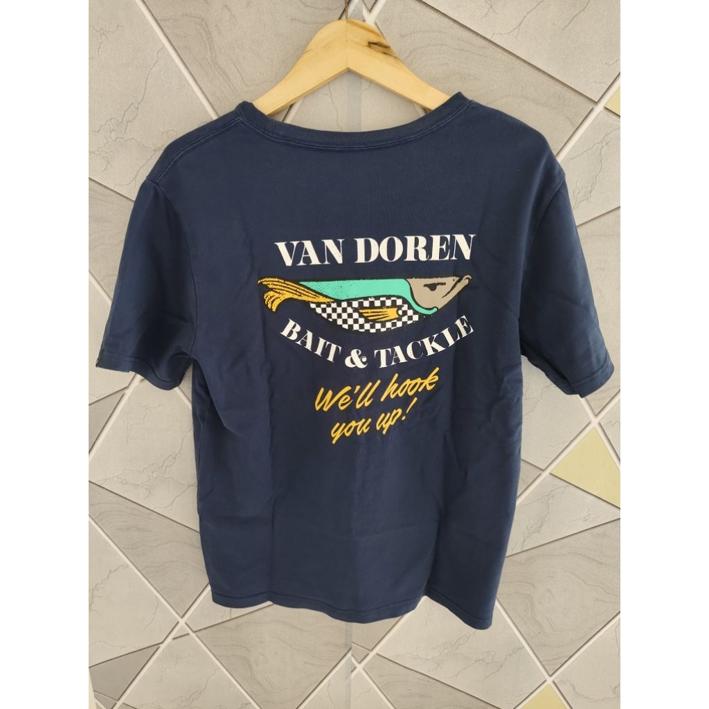 Kaos VANS Van Doren Navy Tebal (M)
