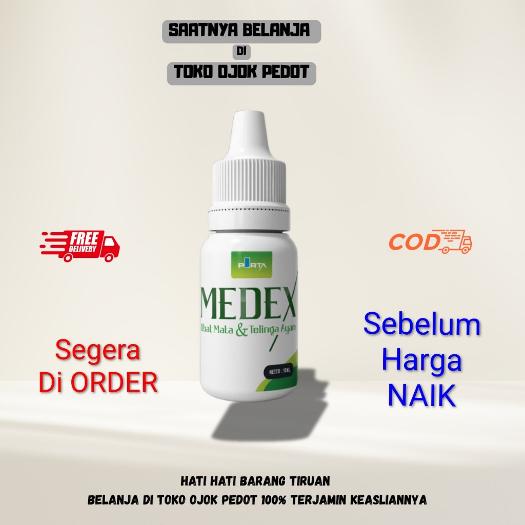 MEDEX - OBAT MATA AYAM BERBUSA dan TELINGA AYAM
