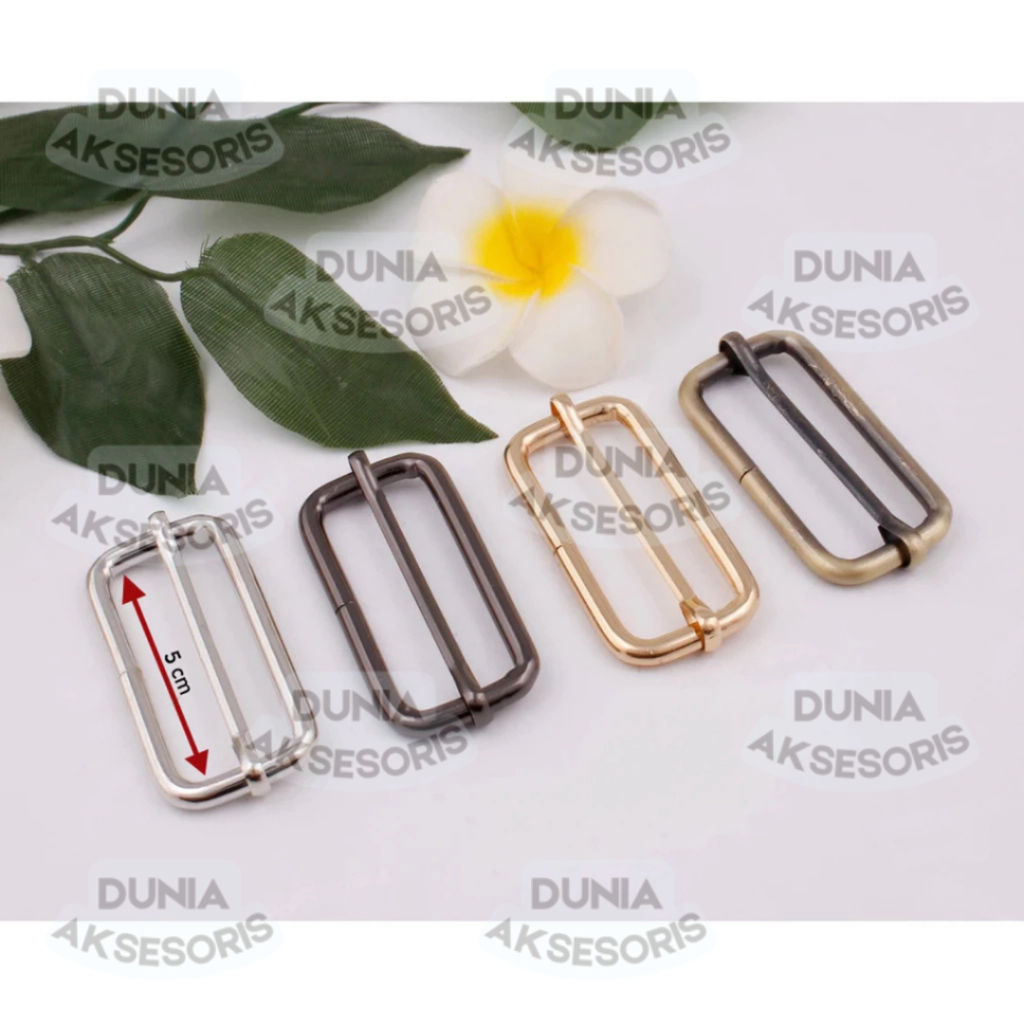 Aksesoris Tas Ring Jalan 5 cm (A) / SRE / Geser - Aksesoris Tas (IMPORT)