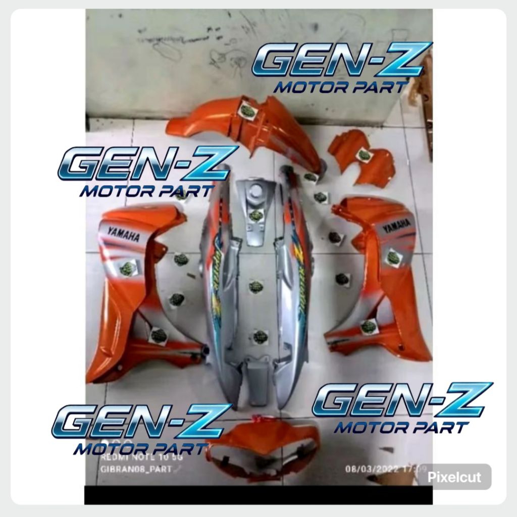 FULL BODY HALUS JUPITER Z LAMA 2005 SILVER ORANGE