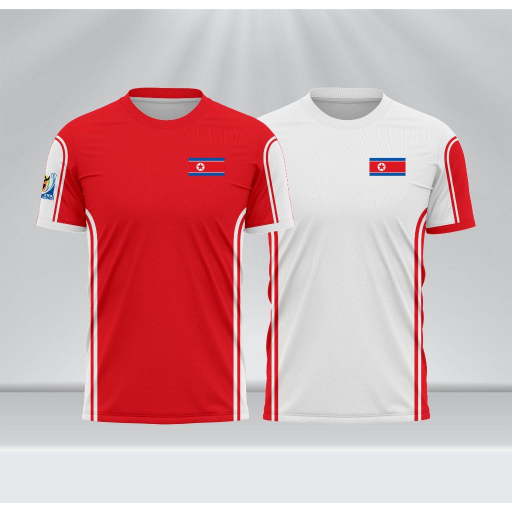 Jersey Korea Utara Home Away Piala Dunia 2010