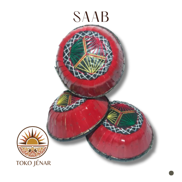 Toko Jenar - Saab Bali Merah Tanggung Diameter 20cm/ Saab Pelinggih