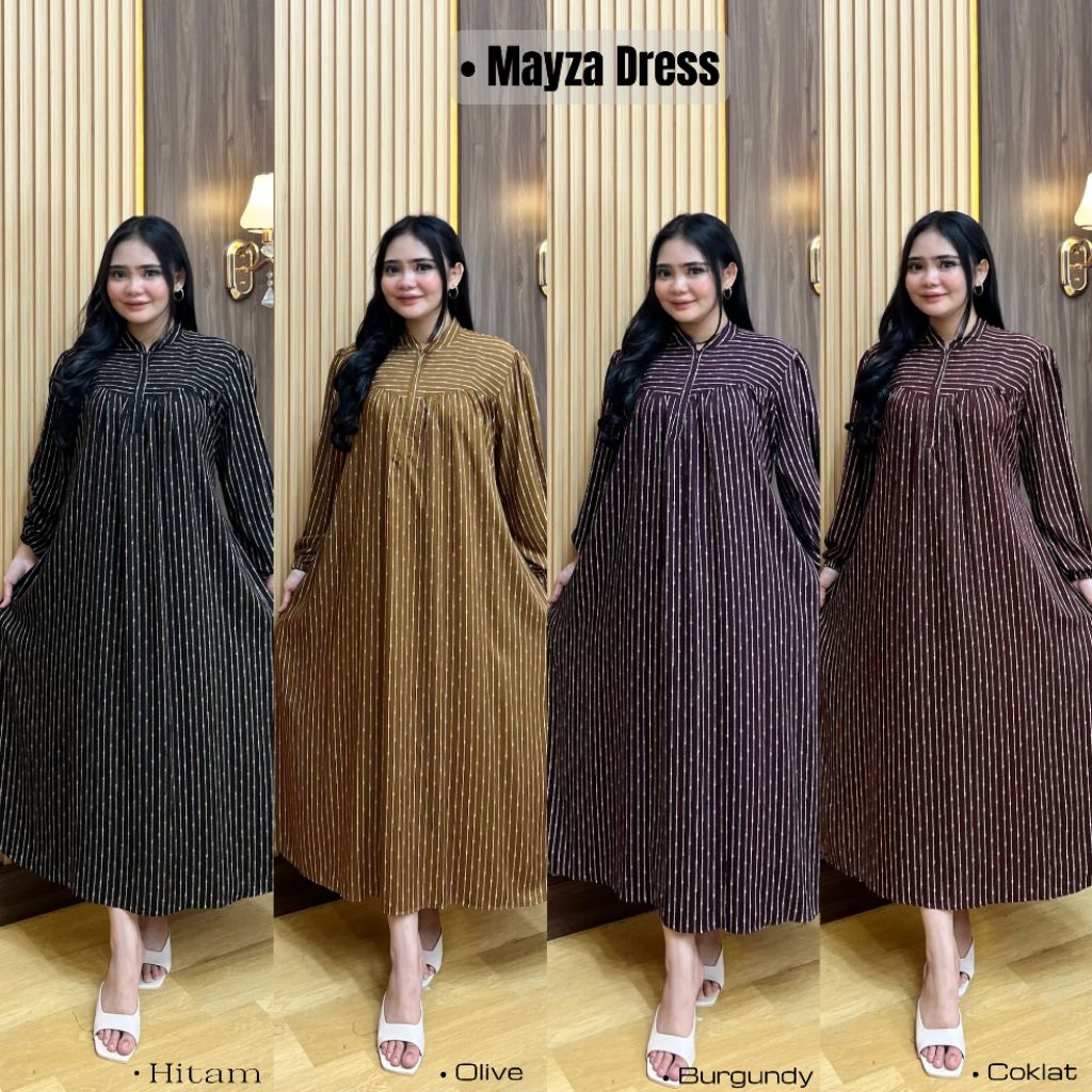 GAMIS ARABELA/MAYZA DRESS/MIDIDRESS BABYDOLL/MIDI RAYON GARIS/MIDIDRESS JUMBO/LONGDRESS GARIS/GAMIS