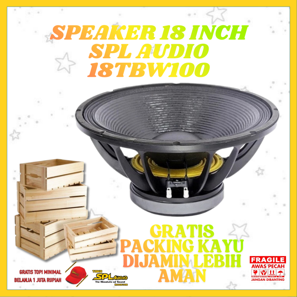 SPL Audio Speaker 18 18TBW100