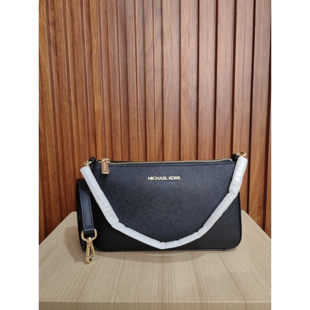 MK Jet Set Travel Crossbody Black