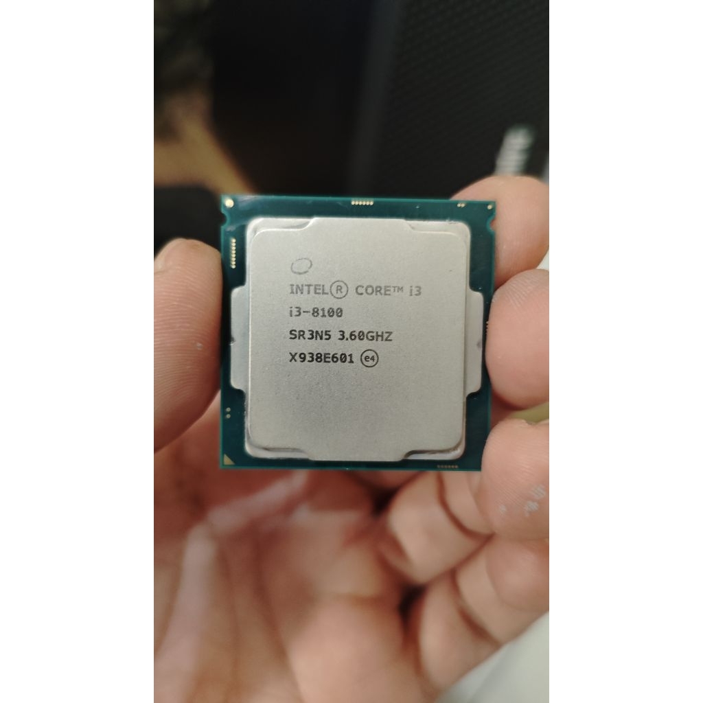 Processor intel core i3 8100 gen 8