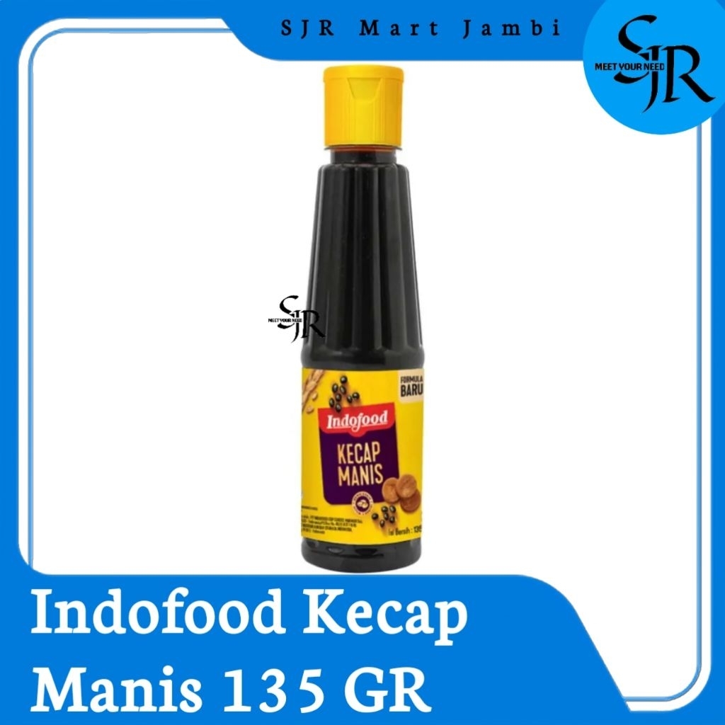 [Kecap] Indofood Kecap Manis | Botol Kecil 135ml