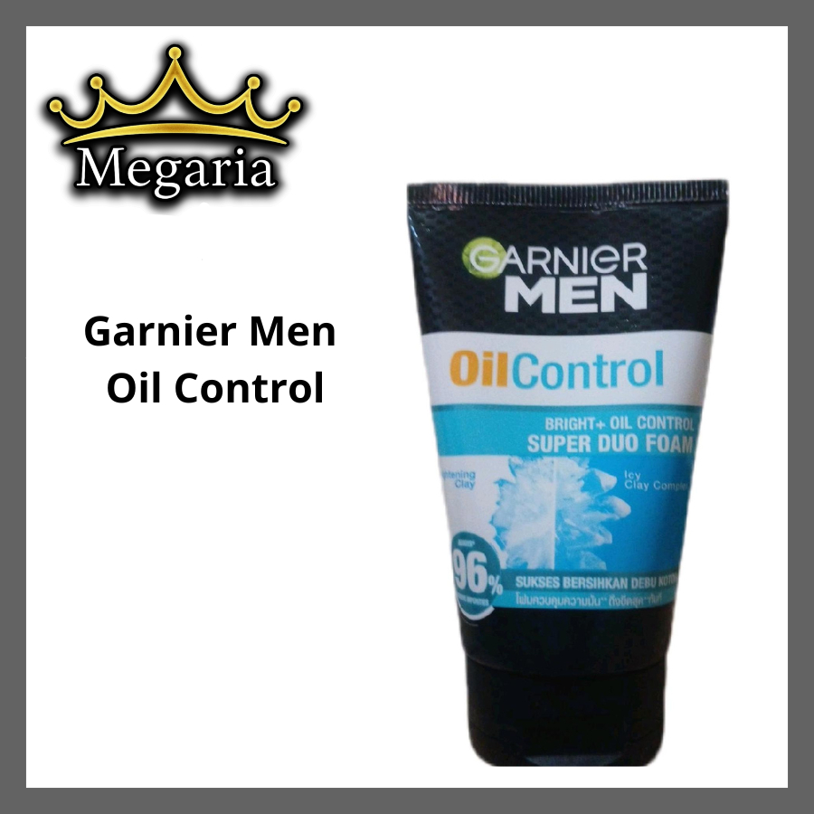 Garnier Men Oil Control Bright + Oil  Control Super Duo Foam