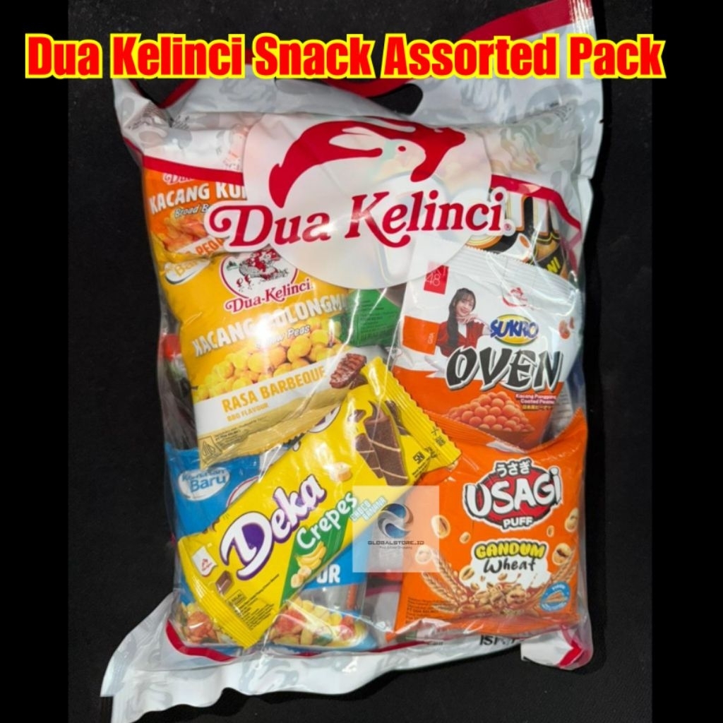 Hampers Kacang dua kelinci assorted