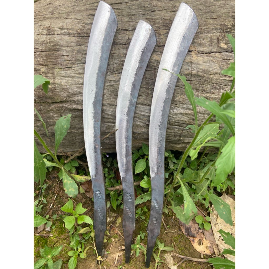 alat bantu terbas rumput, piringin sawit, babat kayu