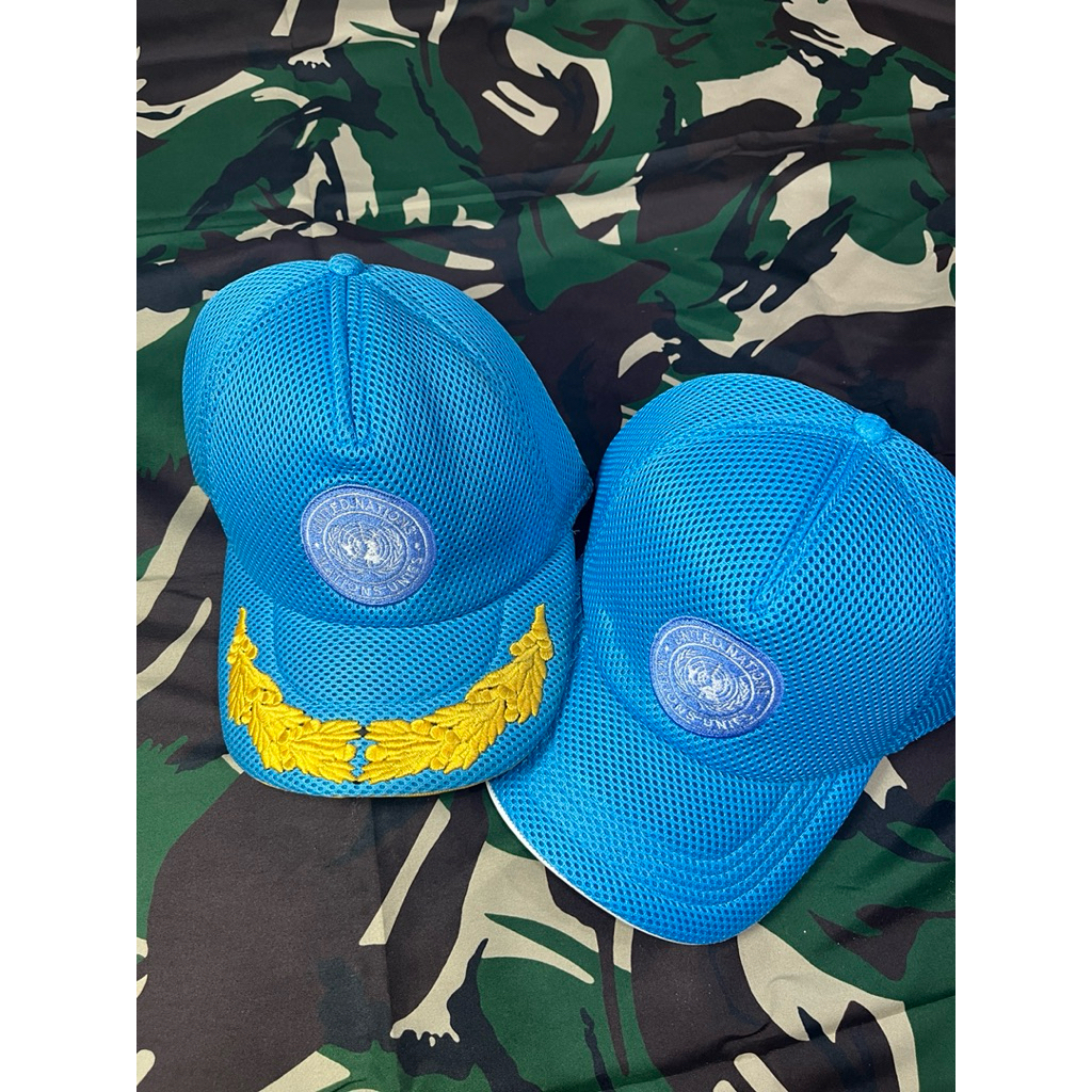 TOPI BIRU UN / TOPI UNITED NATIONS