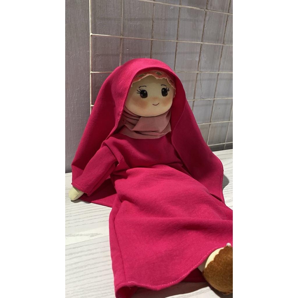 Boneka Kain Handmade | Boneka Muslimah | Boneka Edukasi