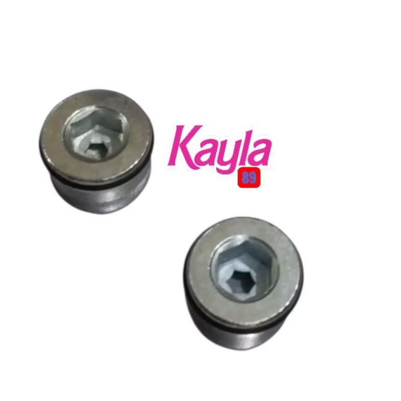 baut mur tutup baut as shock depan Vixion New Vixion old satu pasang