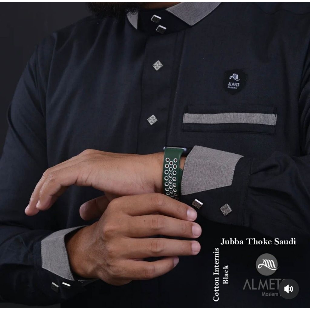 ALMETS Jubah Thobe saudi premium