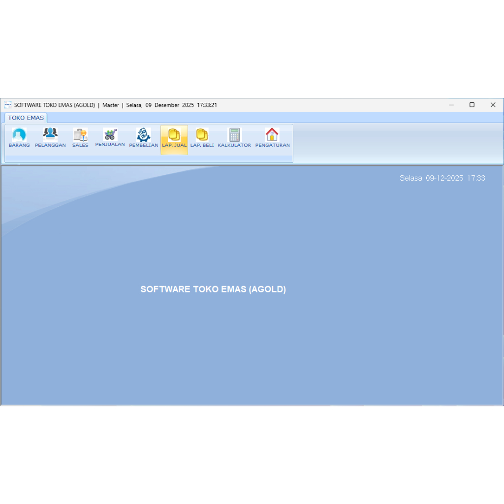 Software Toko Emas (AGOLD)