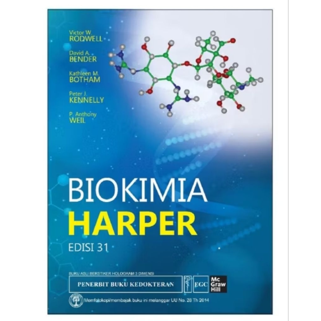BIOKIMIA HARPER EDISI 31 ORI (NEW)