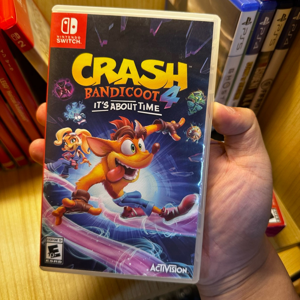 Kaset Nintendo Switch Crash Bandicoot 4
