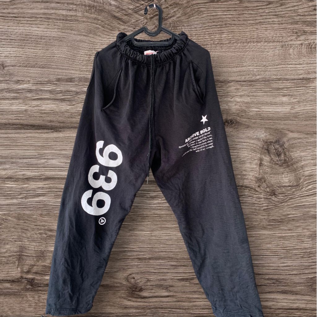 Sweatpants baggy archive bold