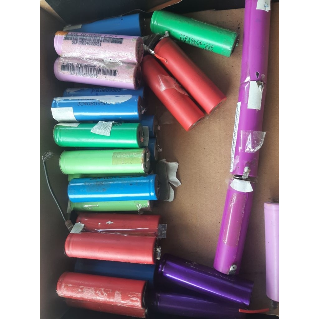 Baterai Bekas Laptop 18650