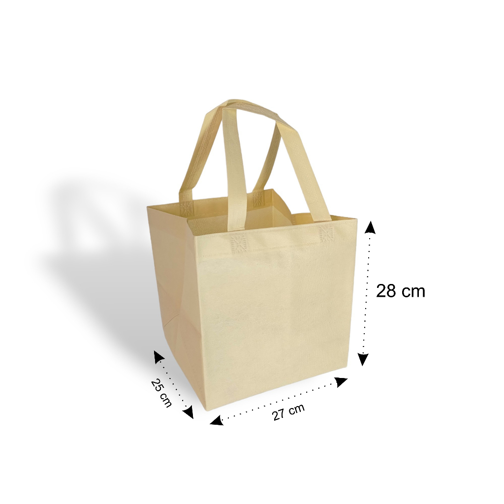 60 Pcs Tas Hajatan Untuk Box 25x25 / Tas Box Nasi 25