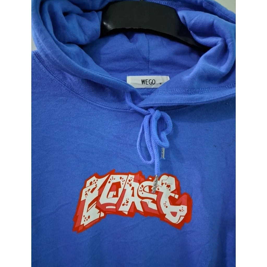Hoodie Wego blue