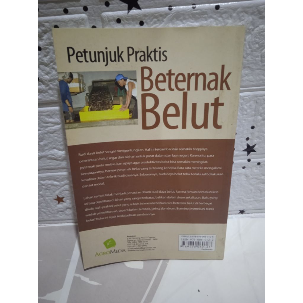 buku petunjuk praktis beternak belut