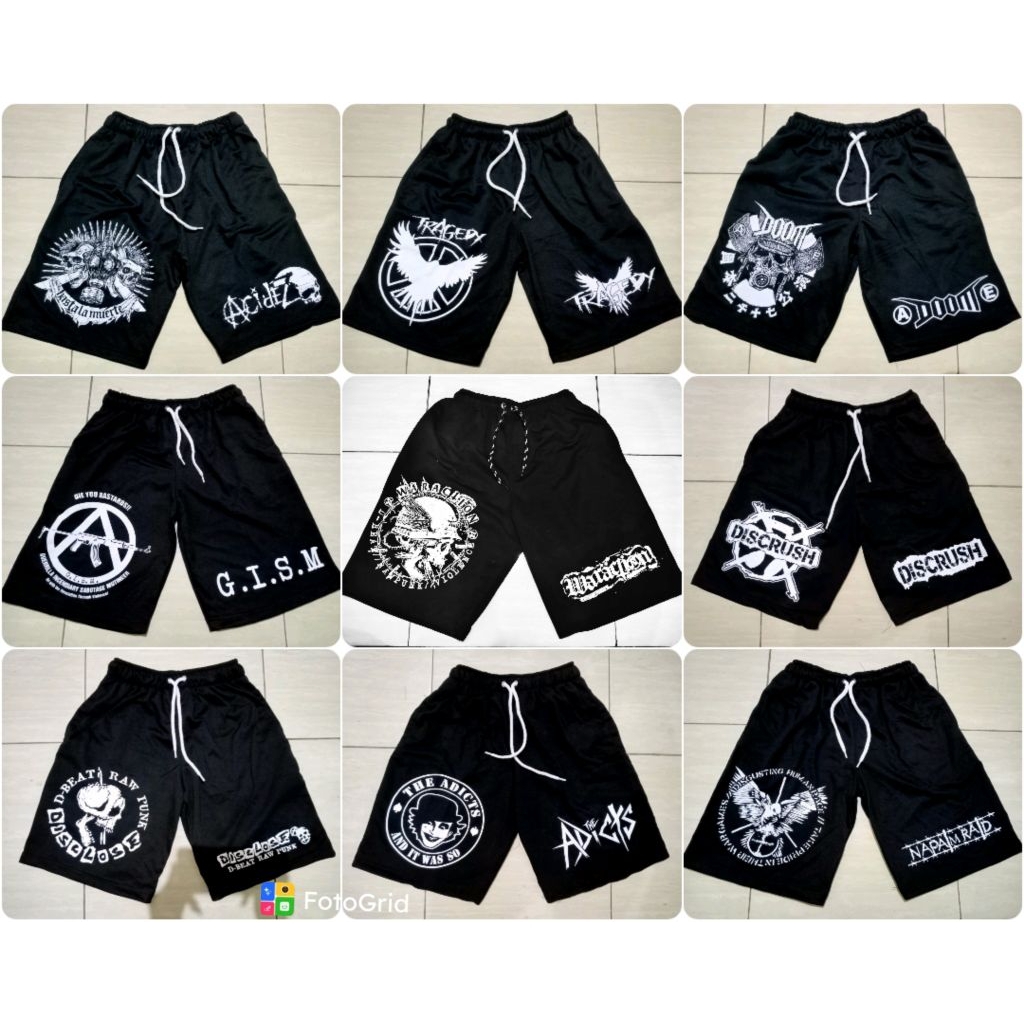 CELANA MENSHORT BAND PUNK | KOLOR BAND PUNK