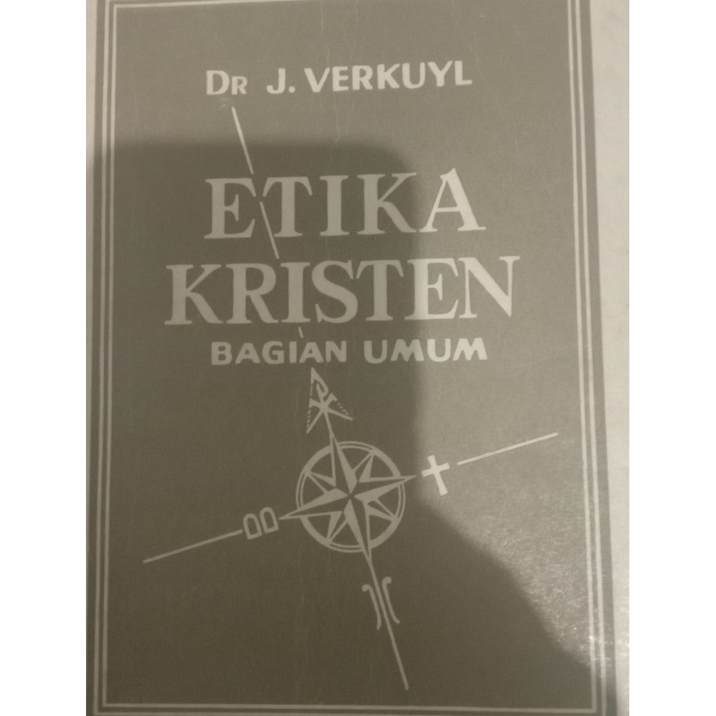 BUKU ETIKA KRISTEN BAGIAN UMUM BEKAS ORIGINAL