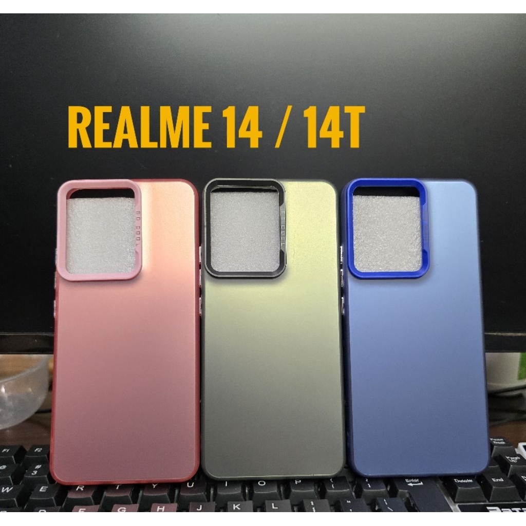 SOFTCASE IMD MATTE HYBRID REALME 14 / 14T / CASING REALME 14 14T
