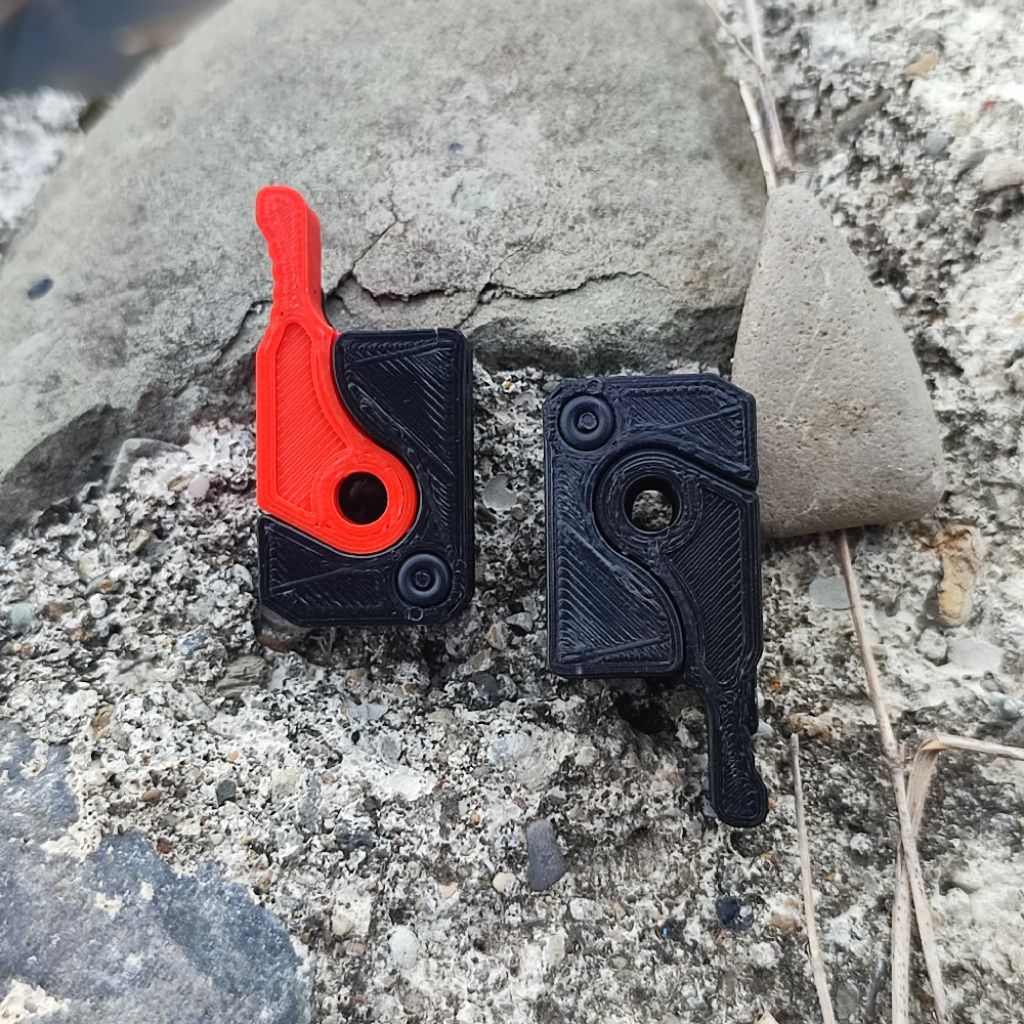 single shot model jungkit warna / single shot CNC presisi dan terbaik