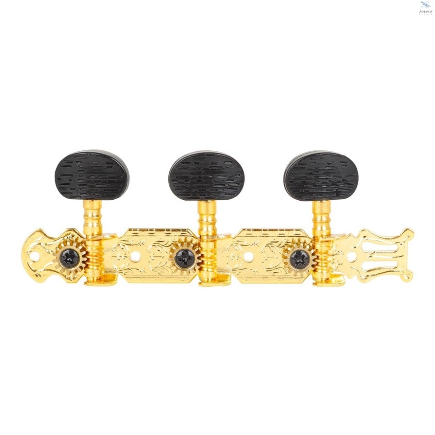 DRYER GITAR KLASIK AKUSTIK R1-L1 WARNA GOLD BLACK AG643 / CLASSIC GUITAR TUNING PEGS (SC2826)