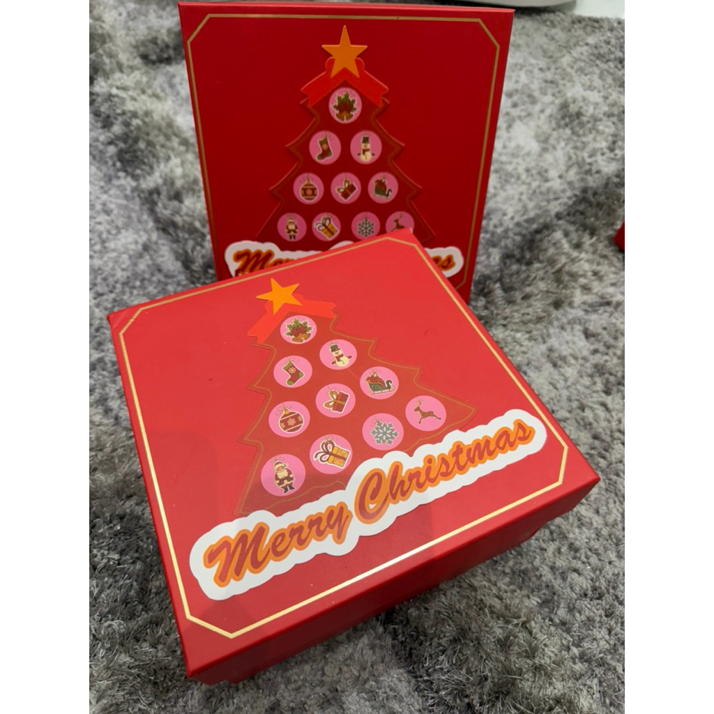 kotak natal hard box christmas hardbox