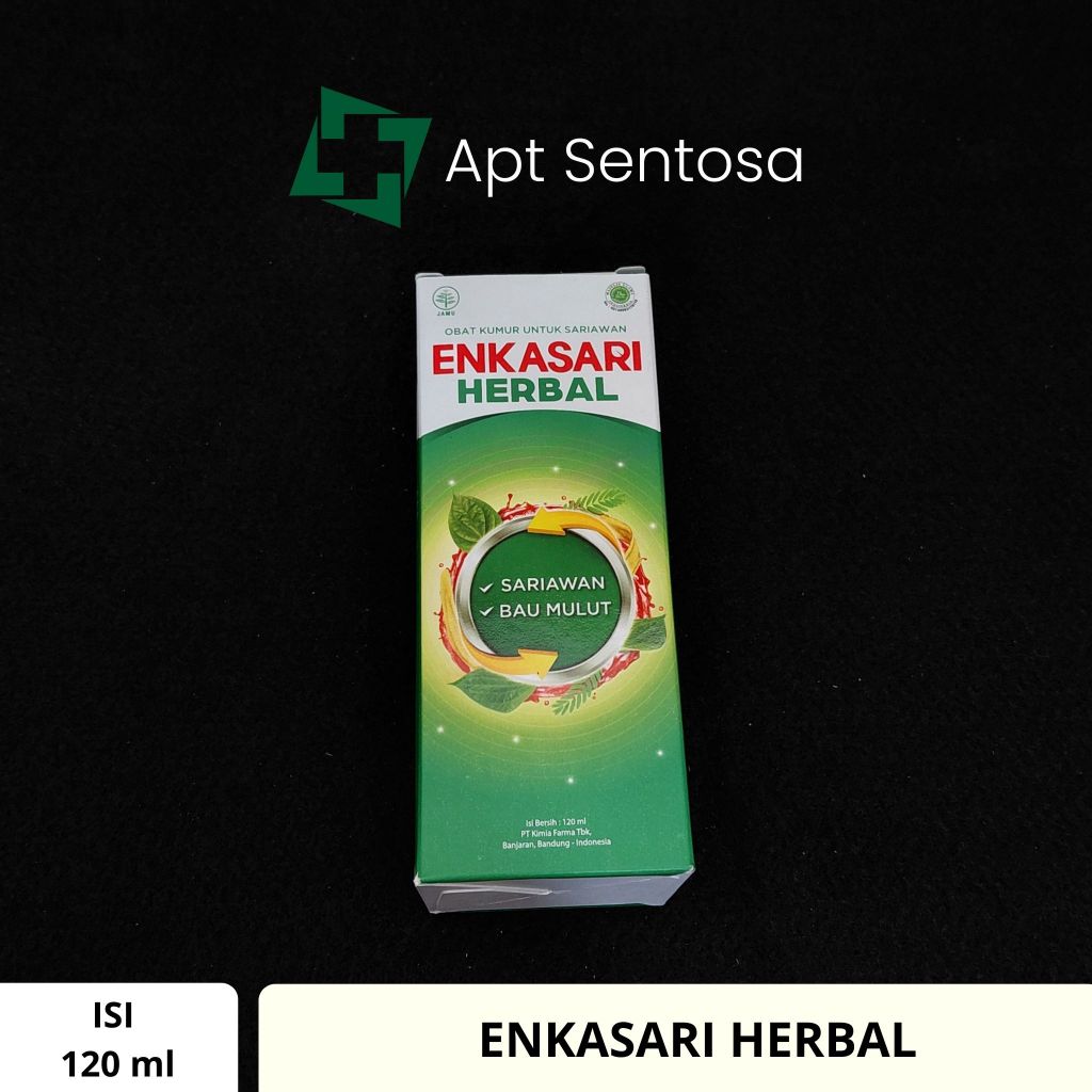 Enkasari herbal obat kumur sariawan 120 ml