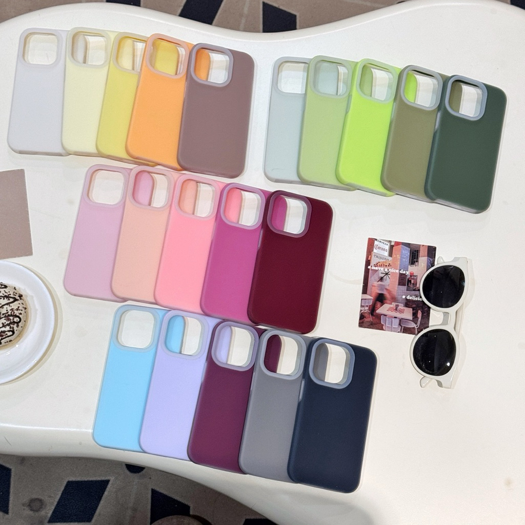 Case Liquid Bludru Jelly For IPHONE 15 16 17 AIR PRO MAX PLUS Soft Casing Elegan