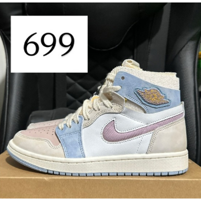 Air Jordan 1 High Zoom Air CMFT "Easter" atau "Pink Oxford" SIZE 38,5 BNIB