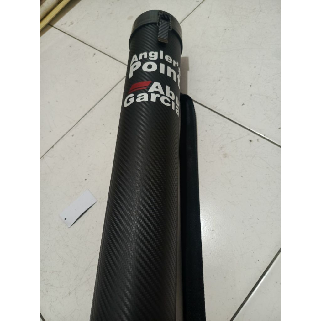 Tas Pancing TABUNG Bahan PVC Lapis Kevlar Anti Gores FREE STICKER