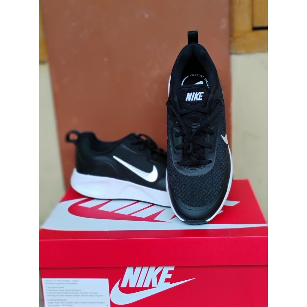 BNIB - Nike Sepatu Pria WearAllDay - Hitam - original