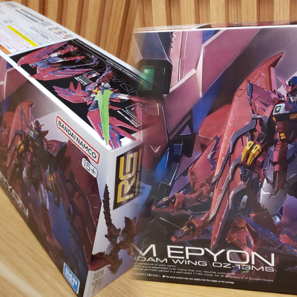 RG Gundam epyon original Bandai