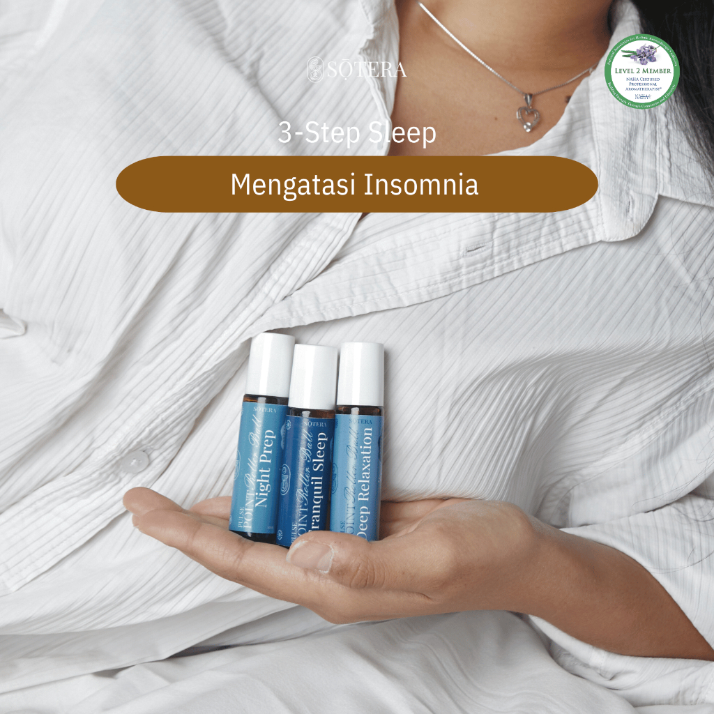 Sotera Sleep Aid Essential Oil Roll On untuk Tidur / Insomnia / Deep Sleep Tubuh Leher ( Ex Soothe S