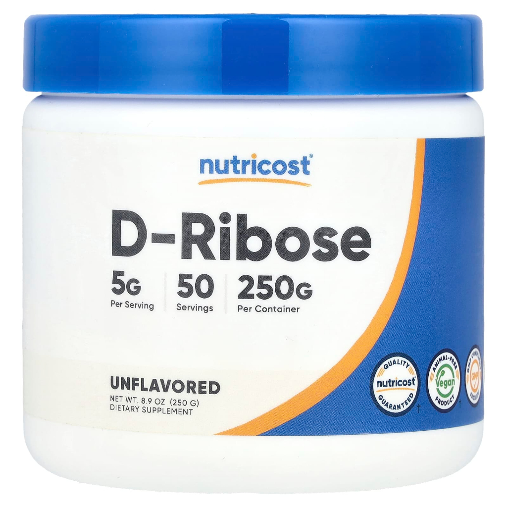 Nutricost D-Ribose 250 g Unflavored