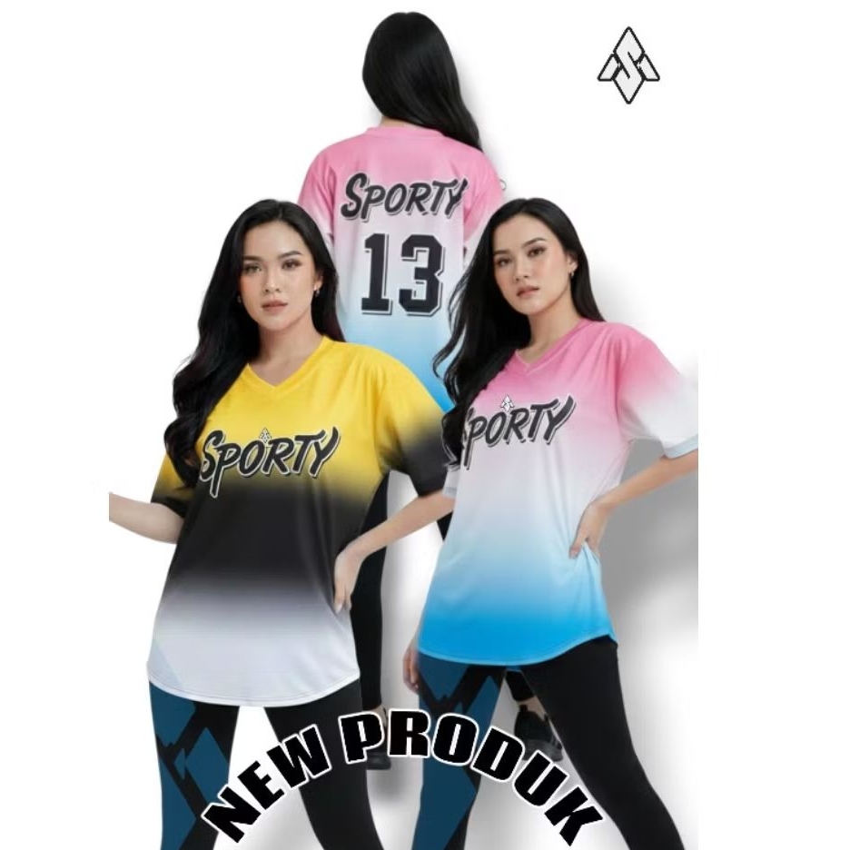 BAJU SENAM WANITA SXB SPORT INDONESIA SWEET COLLOR